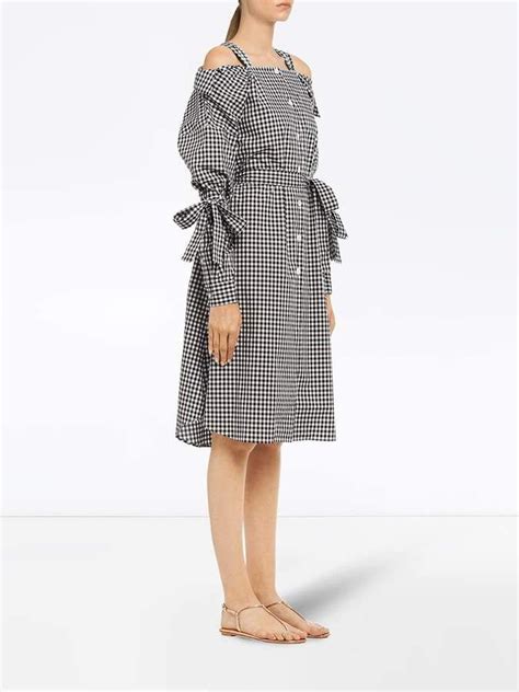 prada vichy dress|prada dresses.